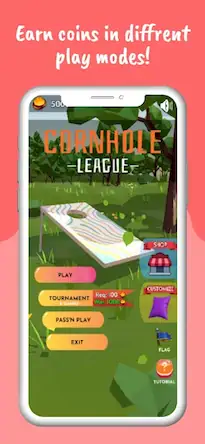 Скачать Cornhole 3D: Nations League [Взлом на монеты и МОД Меню] версия 0.9.3 на Андроид