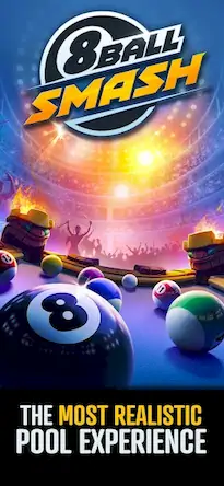 Скачать 8 Ball Smash: Real 3D Pool [Взлом на монеты и МОД Меню] версия 1.9.5 на Андроид