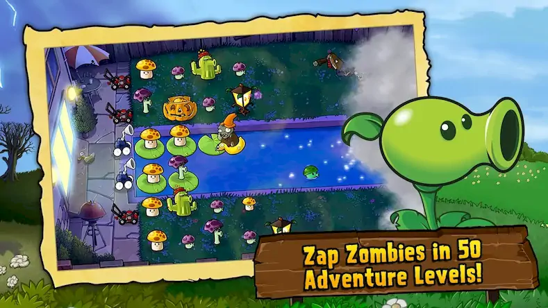 Скачать Plants vs. Zombies™ [Взлом Бесконечные монеты и МОД Меню] версия 2.7.1 на Андроид