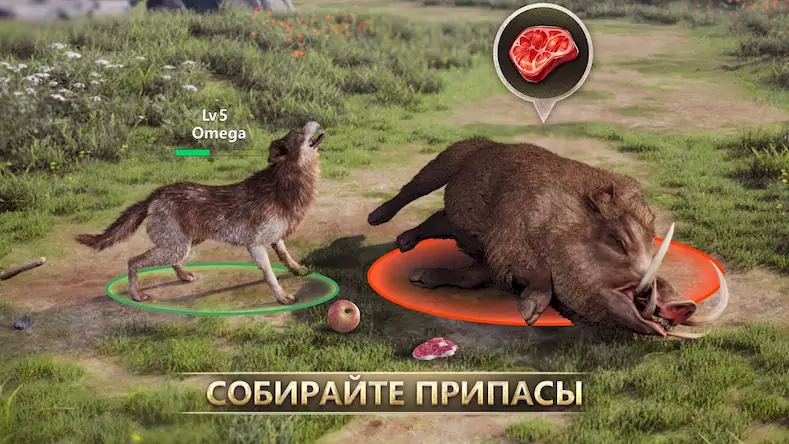 Скачать Wolf Game: Wild Animal Wars [Взлом Бесконечные монеты и МОД Меню] версия 0.5.9 на Андроид