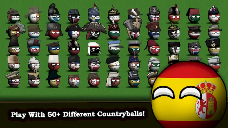 Скачать Countryball: Европа 1890 [Взлом Много денег и МОД Меню] версия 0.9.8 на Андроид