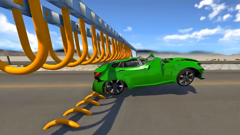 Скачать Beam Drive Road Crash 3D Games [Взлом Много денег и МОД Меню] версия 0.8.2 на Андроид