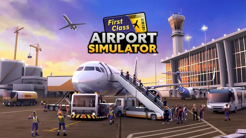 Скачать Airport Simulator: 3D Terminal [Взлом на деньги и МОД Меню] версия 0.5.8 на Андроид
