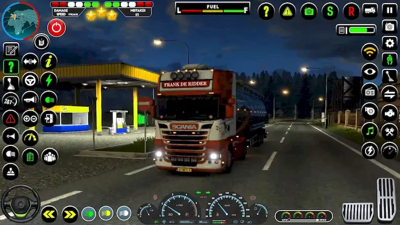 Скачать Euro Truck Driver 3D Dirigindo [Взлом на монеты и МОД Меню] версия 0.2.6 на Андроид