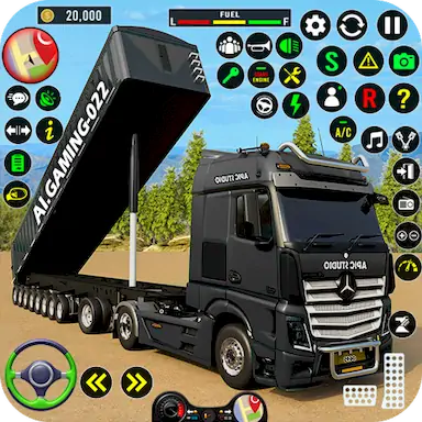 Скачать Truck Driving truck Simulator [Взлом на деньги и МОД Меню] версия 0.8.7 на Андроид