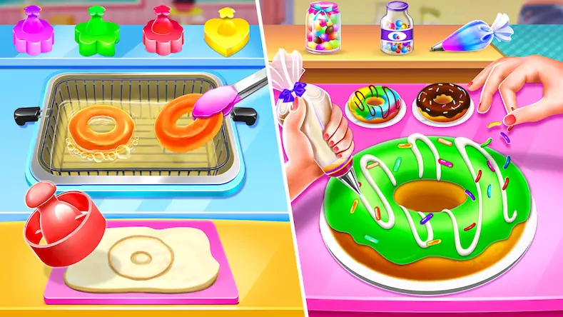 Скачать Сладкий Bakery девоч Cake Игры [Взлом Бесконечные деньги и МОД Меню] версия 2.8.3 на Андроид