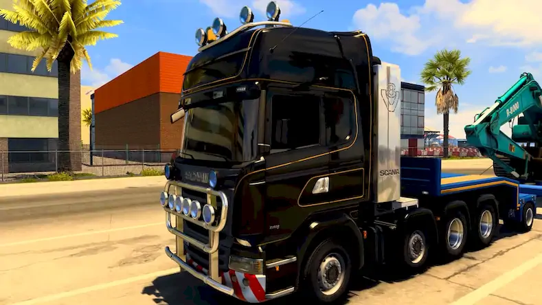 Скачать Euro Truck Simulator Ultimate [Взлом на монеты и МОД Меню] версия 1.7.8 на Андроид