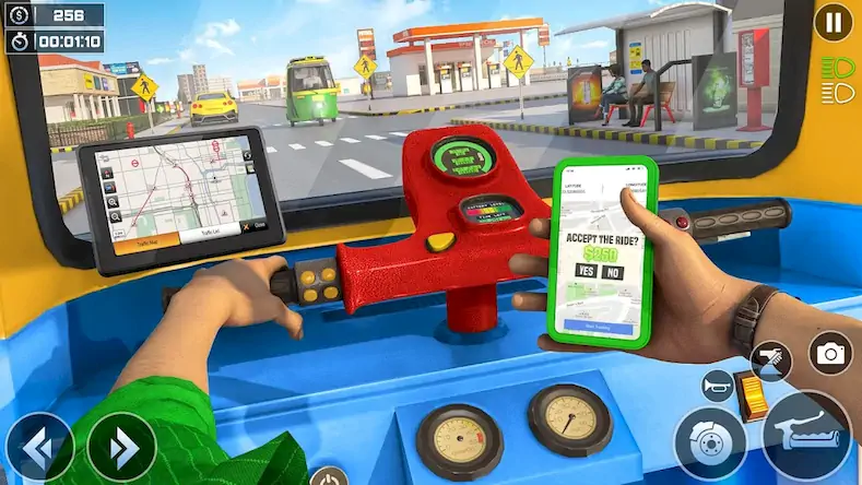 Скачать Tuk Tuk Auto Rickshaw Game [Взлом Много монет и МОД Меню] версия 1.8.7 на Андроид