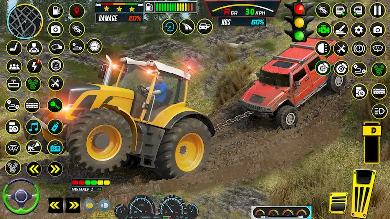 Скачать Реальный трактор ферма игра 3d [Взлом Бесконечные монеты и МОД Меню] версия 0.4.4 на Андроид