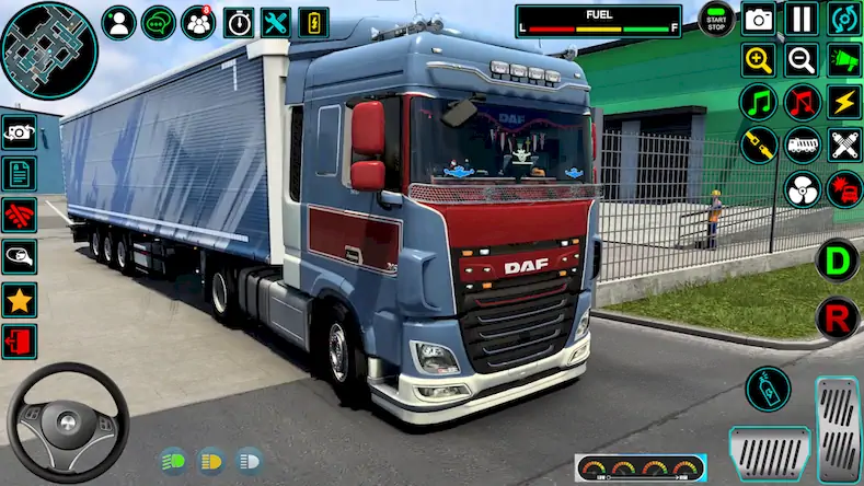 Скачать Городские игры Euro Truck 2023 [Взлом на монеты и МОД Меню] версия 0.6.5 на Андроид