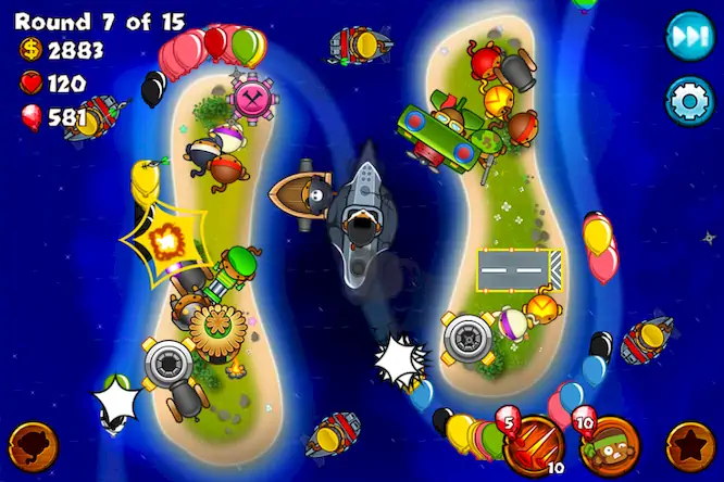 Скачать Bloons Monkey City [Взлом на монеты и МОД Меню] версия 0.4.4 на Андроид