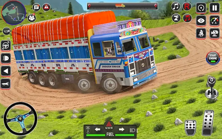 Скачать Indian Truck Simulator - Lorry [Взлом Бесконечные деньги и МОД Меню] версия 0.4.8 на Андроид