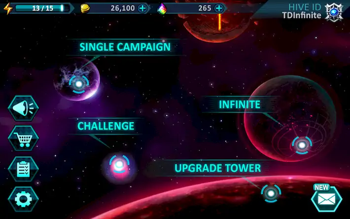 Скачать Tower Defense: Infinite War [Взлом Много денег и МОД Меню] версия 0.3.3 на Андроид