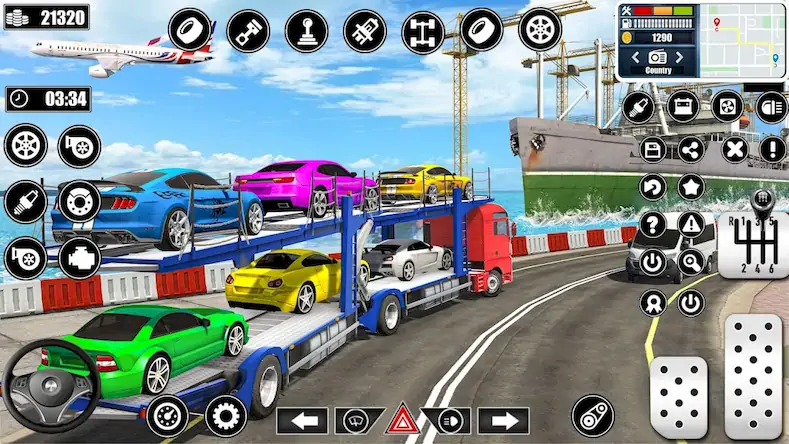 Скачать Heavy Truck Driving Simulator [Взлом Много монет и МОД Меню] версия 1.8.9 на Андроид