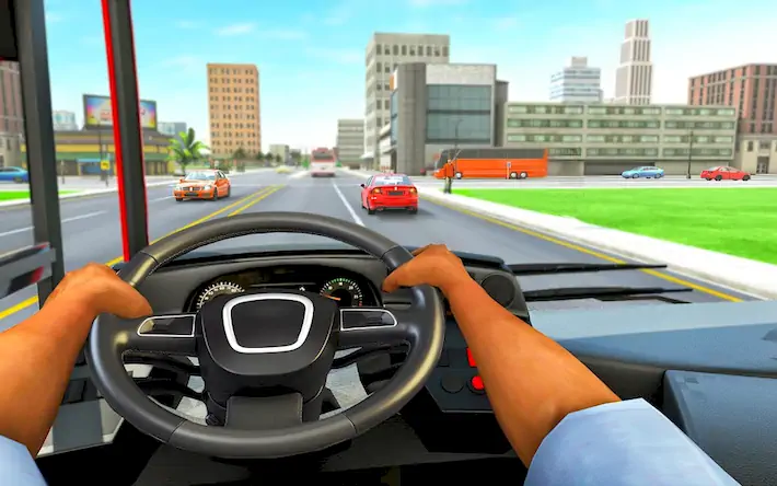 Скачать Bus Driving Sim- 3D Bus Games [Взлом Много денег и МОД Меню] версия 1.1.9 на Андроид