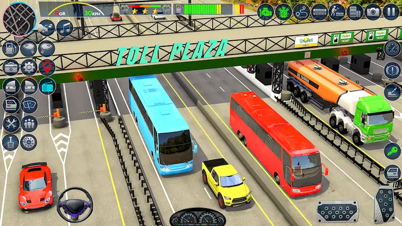 Скачать автобусы: симулятор автобуса [Взлом на монеты и МОД Меню] версия 0.5.4 на Андроид