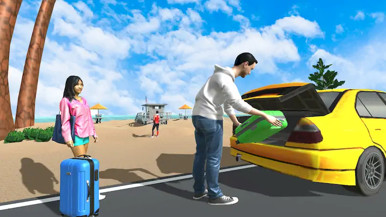 Скачать Taxi Simulator Car Game Driver [Взлом на деньги и МОД Меню] версия 1.3.2 на Андроид
