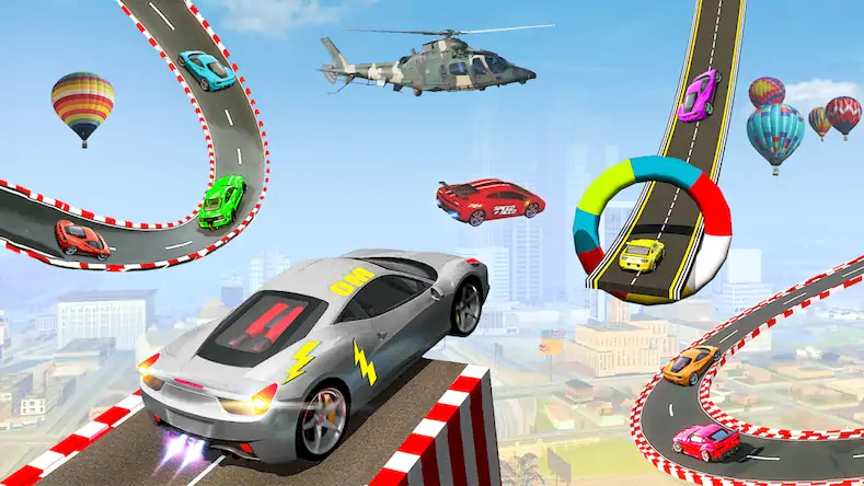 Скачать Stunt Car Game 2023: Game 2023 [Взлом Много денег и МОД Меню] версия 0.6.9 на Андроид