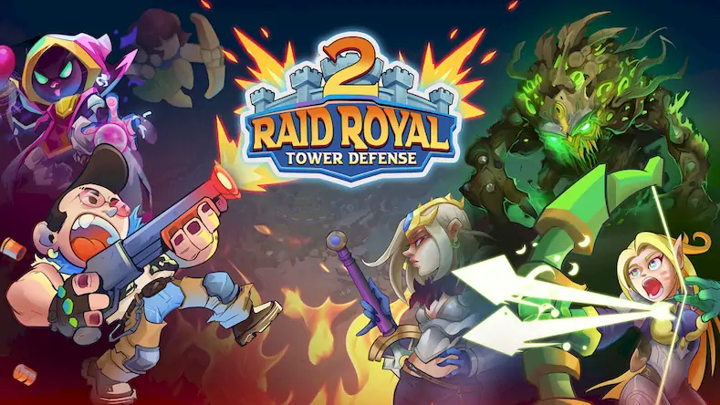 Скачать Raid Royal 2: TD Battles [Взлом на деньги и МОД Меню] версия 2.9.5 на Андроид