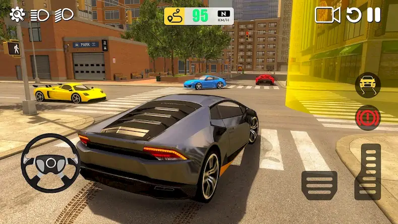 Скачать Extreme Car Driving Offline [Взлом на деньги и МОД Меню] версия 2.8.8 на Андроид