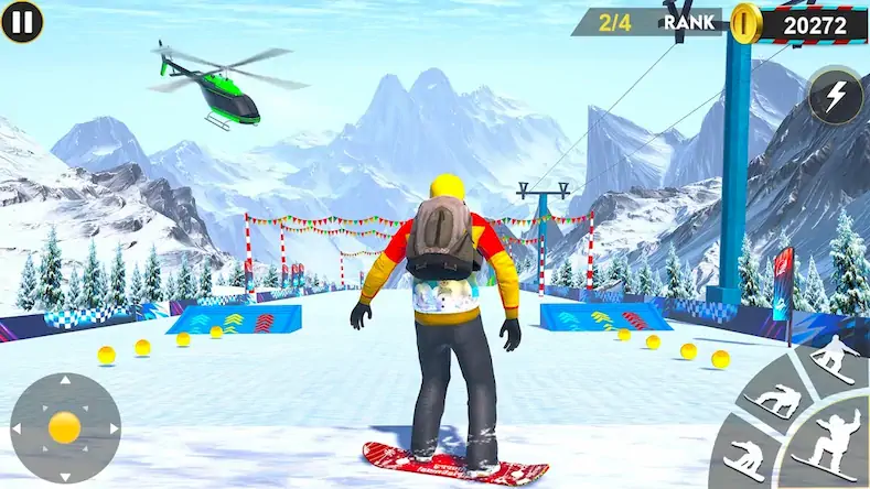 Скачать сноуборд горный трюк 3d [Взлом Бесконечные монеты и МОД Меню] версия 1.6.6 на Андроид