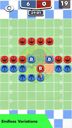 Скачать Checker Football [Взлом на монеты и МОД Меню] версия 0.7.3 на Андроид