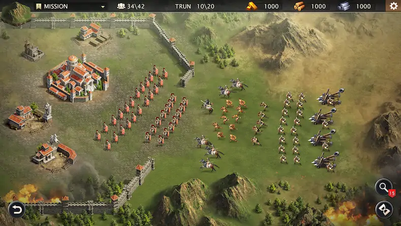 Скачать Grand War: Римские стратегии [Взлом на монеты и МОД Меню] версия 2.4.4 на Андроид
