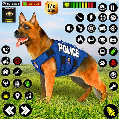 Скачать US Police Dog City Crime Chase [Взлом на монеты и МОД Меню] версия 2.1.1 на Андроид