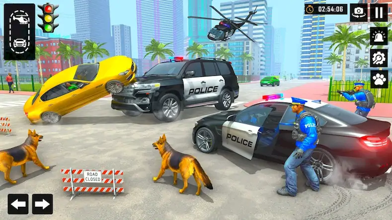 Скачать US Police Dog City Crime Chase [Взлом на монеты и МОД Меню] версия 2.1.1 на Андроид