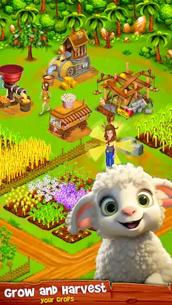 Скачать Country Valley Farming Game [Взлом Много денег и МОД Меню] версия 2.2.7 на Андроид