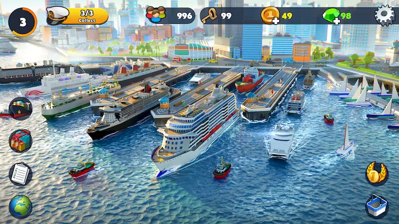 Скачать Port City: Судовой магнат [Взлом Много монет и МОД Меню] версия 0.6.4 на Андроид