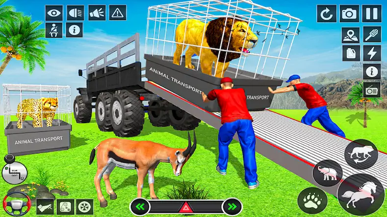 Скачать Wild Animals Transport Truck [Взлом Бесконечные монеты и МОД Меню] версия 1.3.8 на Андроид