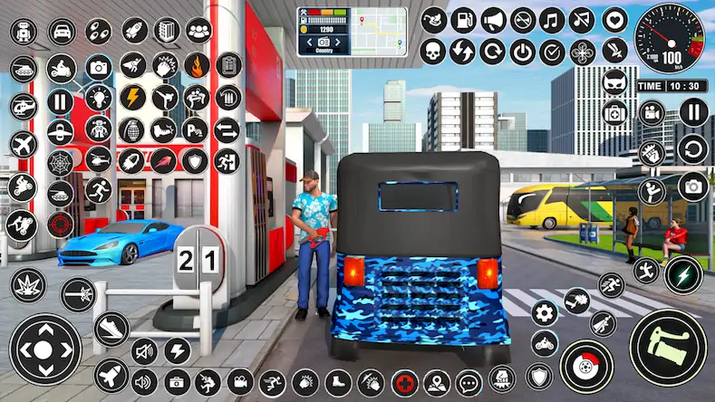 Скачать Tuk Tuk Auto Rickshaw Games 3D [Взлом Много денег и МОД Меню] версия 0.6.7 на Андроид