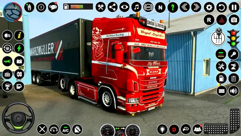 Скачать тяжелый груз грузовик игра 3d [Взлом Бесконечные деньги и МОД Меню] версия 2.5.7 на Андроид