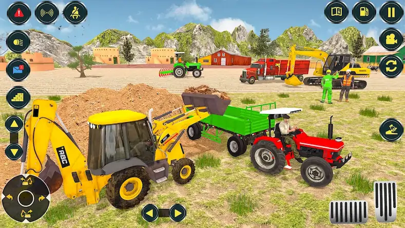 Скачать Village Excavator JCB Games [Взлом Бесконечные монеты и МОД Меню] версия 2.3.5 на Андроид