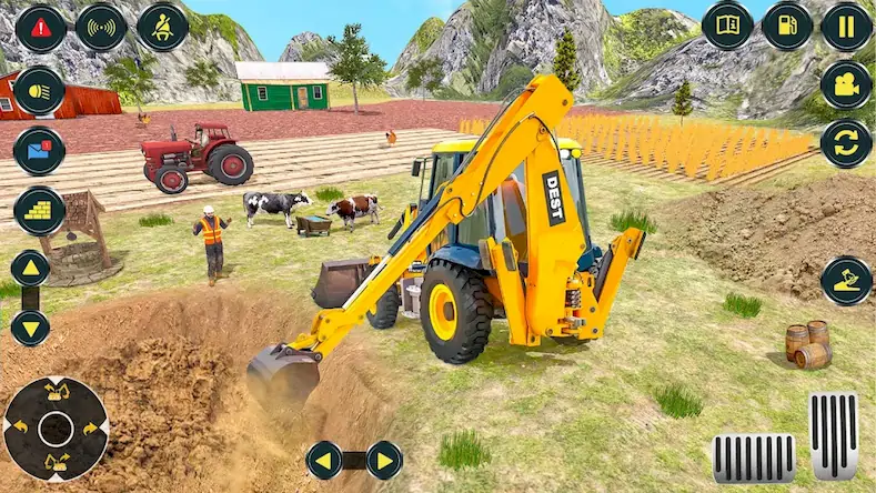 Скачать Village Excavator JCB Games [Взлом Бесконечные монеты и МОД Меню] версия 2.3.5 на Андроид