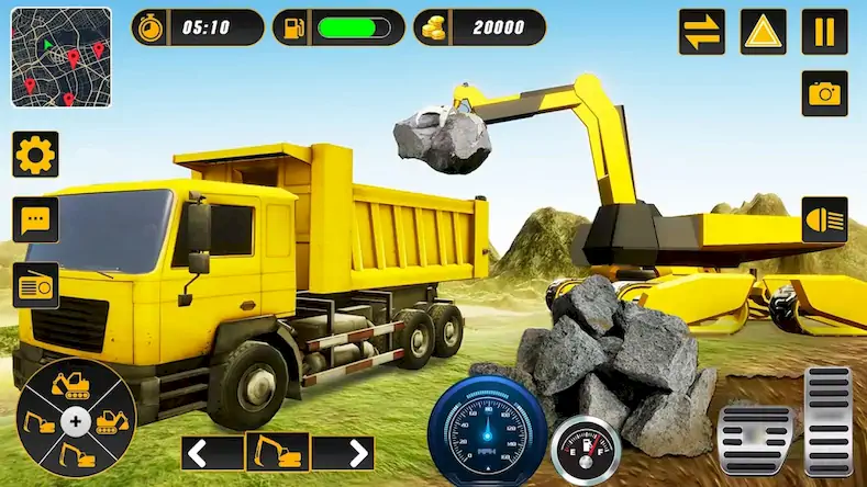 Скачать Sand Excavator Simulator 3D [Взлом Бесконечные деньги и МОД Меню] версия 1.1.1 на Андроид