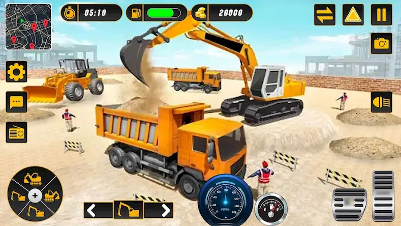 Скачать Sand Excavator Simulator 3D [Взлом Бесконечные деньги и МОД Меню] версия 1.1.1 на Андроид