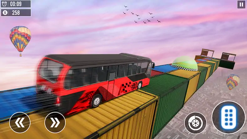 Скачать Мега рамповые автобусные игры [Взлом Бесконечные деньги и МОД Меню] версия 2.7.7 на Андроид