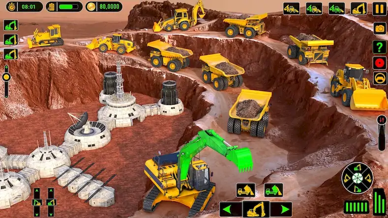 Скачать Mars Construction Simulator [Взлом на деньги и МОД Меню] версия 1.3.5 на Андроид