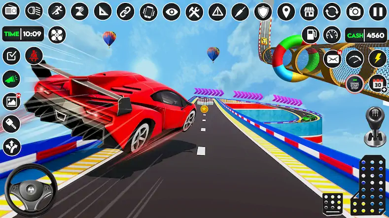Скачать пандус автомобиль гонки игры [Взлом на монеты и МОД Меню] версия 1.3.1 на Андроид
