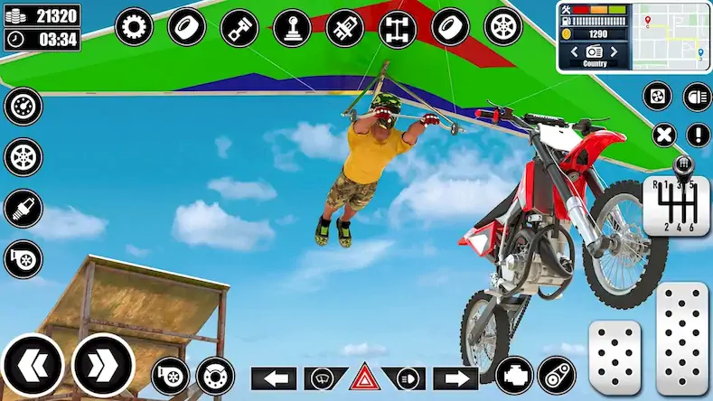 Скачать Bike Stunts Race : Bike Games [Взлом Много денег и МОД Меню] версия 2.7.3 на Андроид