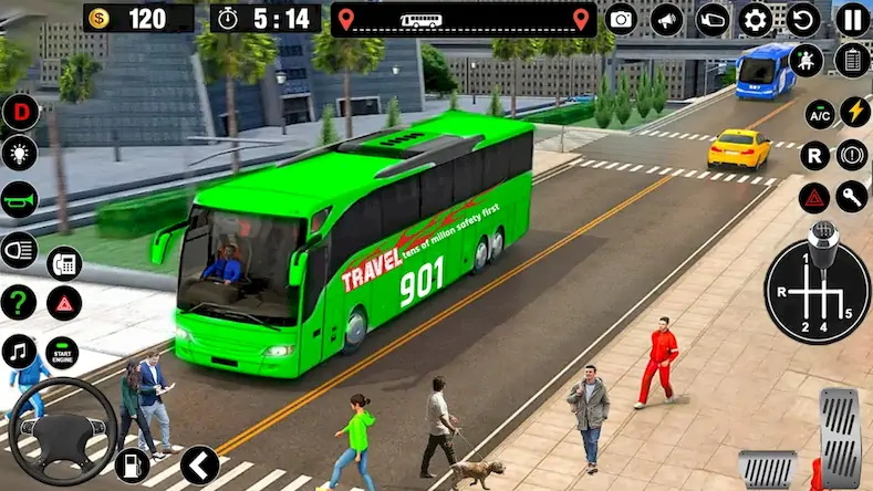 Скачать Bus Simulator: Tour Bus Driver [Взлом Много монет и МОД Меню] версия 1.5.2 на Андроид