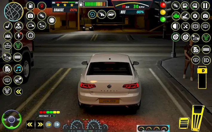 Скачать City Car Game: Driving School [Взлом на монеты и МОД Меню] версия 0.8.4 на Андроид