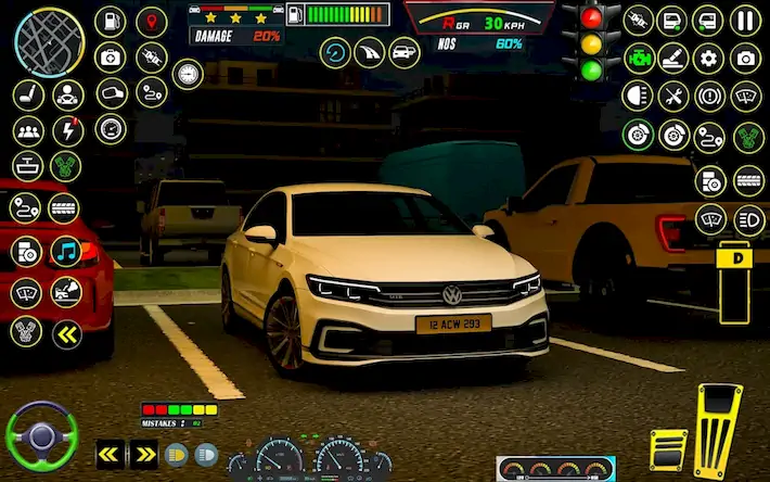 Скачать City Car Game: Driving School [Взлом на монеты и МОД Меню] версия 0.8.4 на Андроид