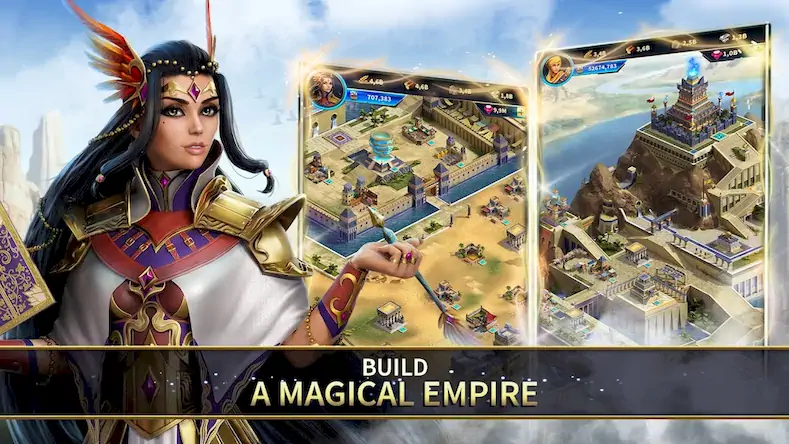 Скачать Magic Empire: First Lamp War [Взлом на деньги и МОД Меню] версия 2.6.7 на Андроид