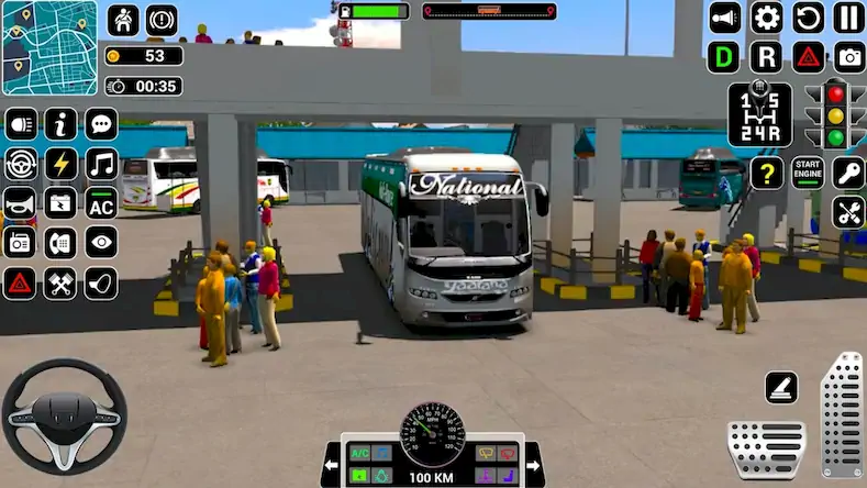 Скачать Bus Simulator - Bus Games 2022 [Взлом Бесконечные монеты и МОД Меню] версия 1.8.4 на Андроид