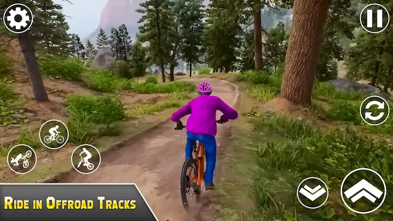 Скачать Велосипедные игры BMX для безд [Взлом Бесконечные деньги и МОД Меню] версия 0.4.7 на Андроид