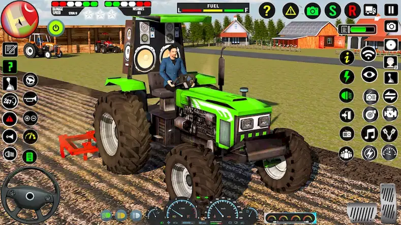 Скачать Farming Tractor Game Simulator [Взлом на деньги и МОД Меню] версия 0.2.1 на Андроид