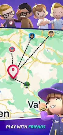 Скачать GeoGuessr [Взлом Бесконечные монеты и МОД Меню] версия 0.6.3 на Андроид